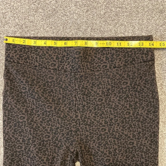 LOFT Leopard Print Ponte Leggings S - Picture 4 of 9